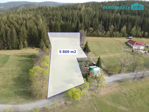 Prodej louky, Zdíkov - Masákova Lhota, 5869 m2