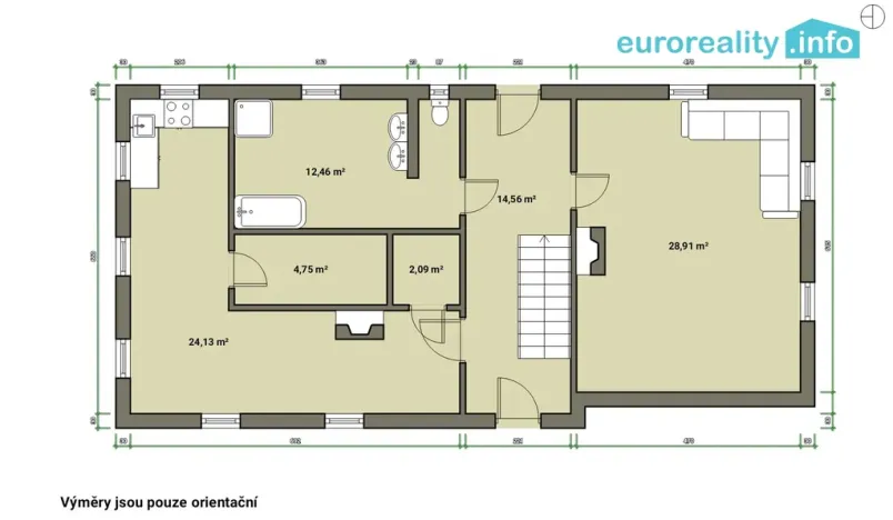 Prodej rodinného domu, Kraslice - Černá, 192 m2