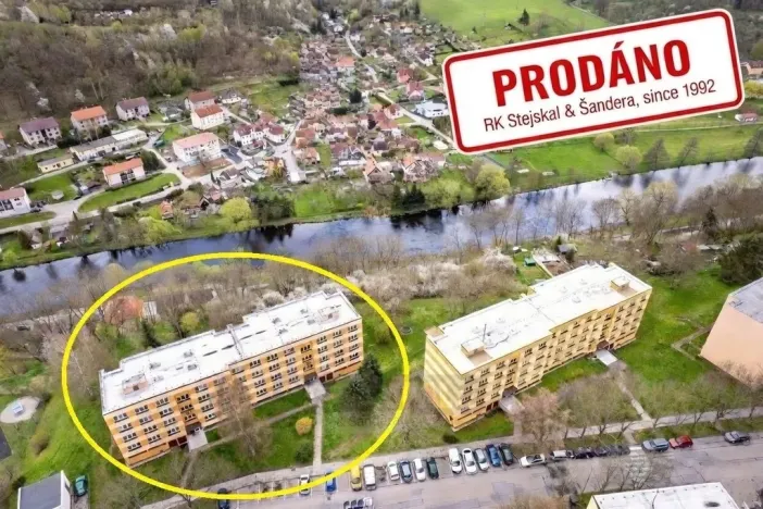 Prodej bytu 3+1, Český Krumlov - Plešivec, Sídliště Plešivec, 80 m2