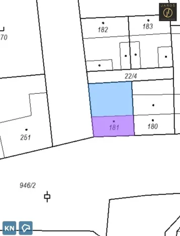 Prodej pozemku pro bydlení, Peruc, Komenského, 208 m2