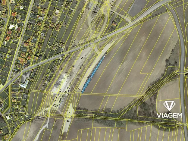 Prodej pole, Zvěrotice, 1078 m2