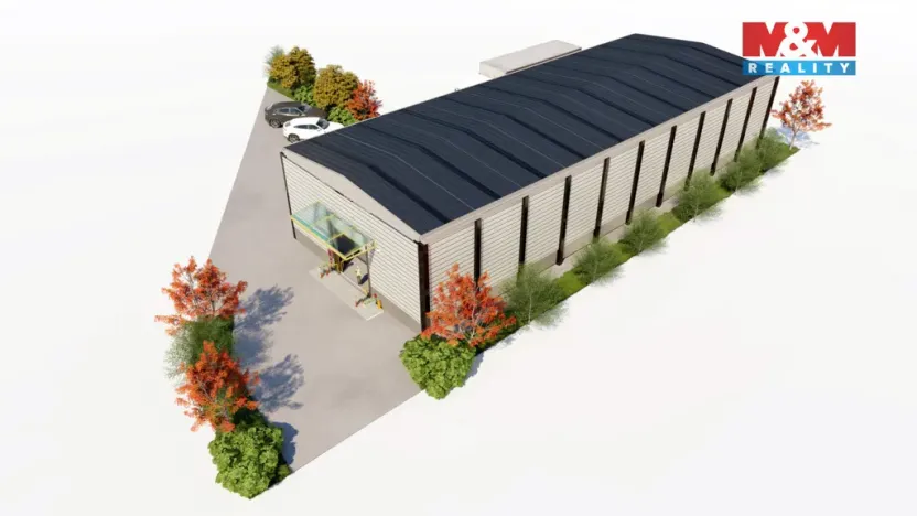 Prodej výrobních prostor, Horní Bříza, 283 m2