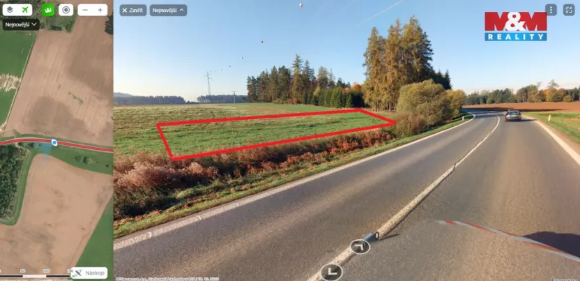 Prodej lesa, Malý Bor, 711 m2