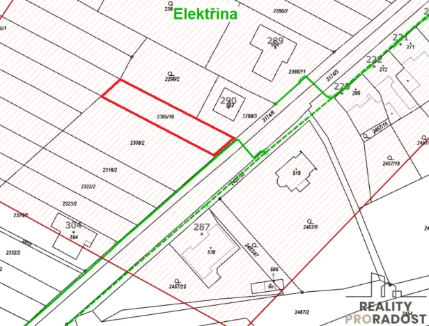 Prodej pozemku pro bydlení, Vřesovice, 518 m2