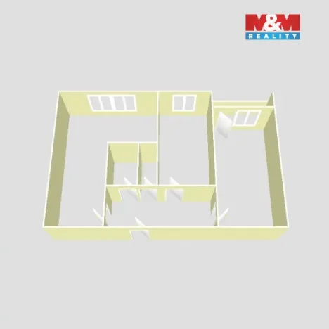Prodej bytu 3+kk, Ostrava - Poruba, Charkovská, 59 m2