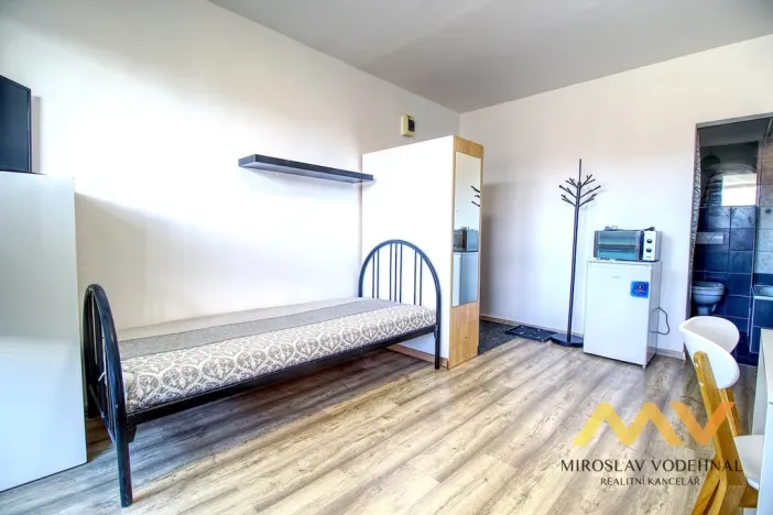 Pronájem bytu 1+kk, Hradec Králové - Nový Hradec Králové, Brožíkova, 22 m2