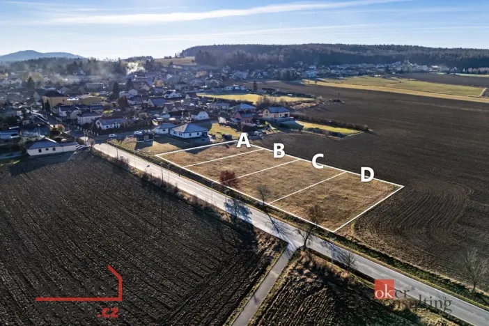 Prodej pozemku pro bydlení, Újezd, 1173 m2