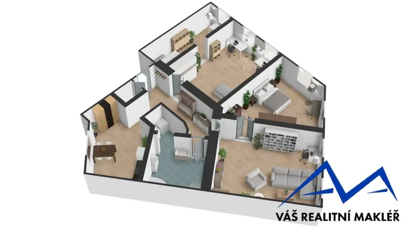 Prodej bytu 4+1, Český Těšín, Ostravská, 163 m2