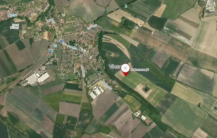 Prodej pole, Všetaty, 16470 m2