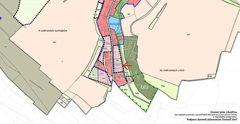 Prodej pozemku pro bydlení, Libodřice, 1204 m2