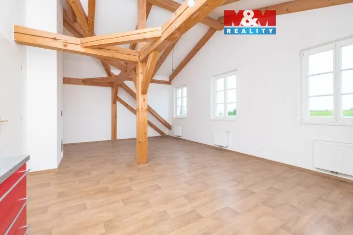Pronájem bytu 1+kk, Studeněves, 47 m2
