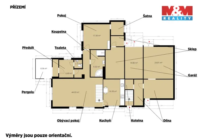 Prodej rodinného domu, Lnáře, 205 m2