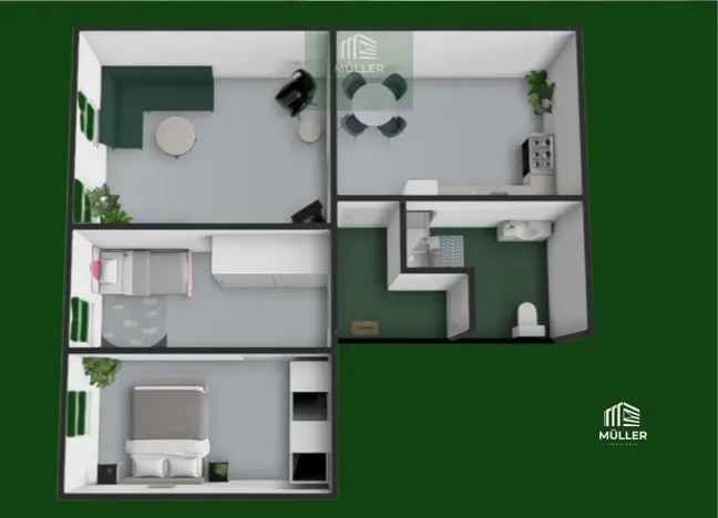 Prodej bytu 3+1, Klatovy - Klatovy III, Budovcova, 75 m2