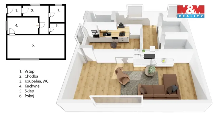 Prodej rodinného domu, Žďár nad Orlicí, 43 m2