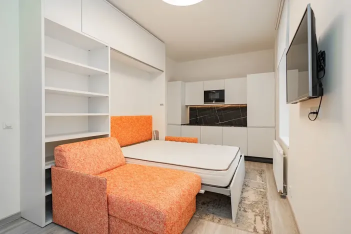 Prodej bytu 1+kk, Praha - Vršovice, Košická, 28 m2