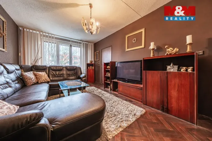 Prodej bytu 2+1, Kadaň, Na Podlesí, 68 m2