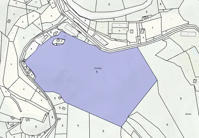 Prodej lesa, Kuřimská Nová Ves, 59760 m2