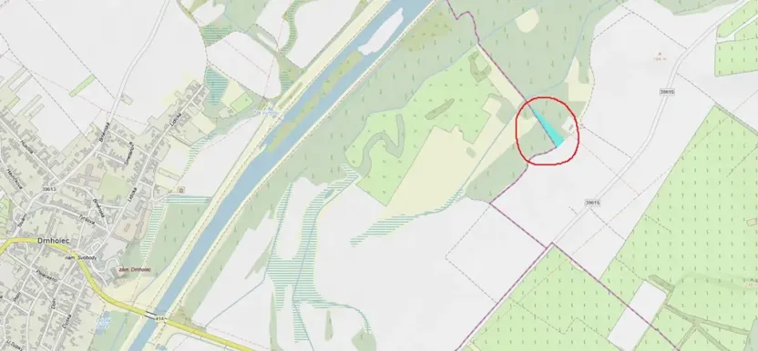 Prodej pozemku, Brod nad Dyjí, 5068 m2