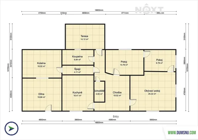 Prodej rodinného domu, Nový Malín, 146 m2