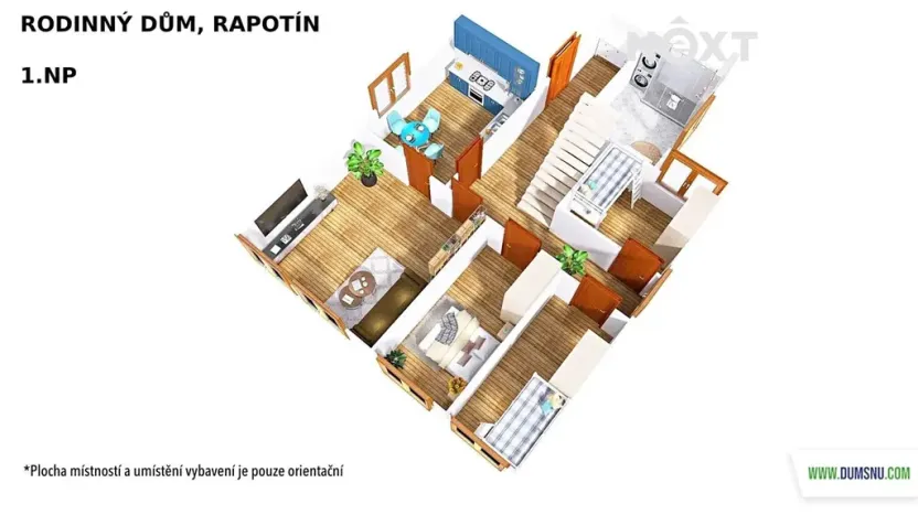 Pronájem rodinného domu, Rapotín, Jesenická, 177 m2