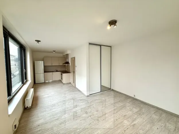 Pronájem bytu 1+kk, Praha - Karlín, Sokolovská, 40 m2
