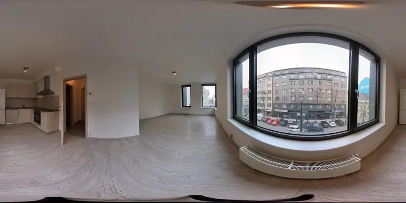 Pronájem bytu 1+kk, Praha - Karlín, Sokolovská, 40 m2