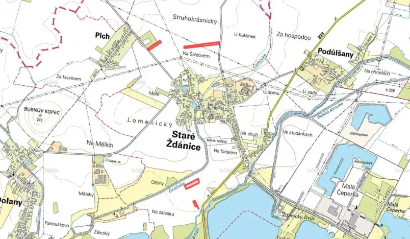 Prodej pole, Staré Ždánice, 5797 m2