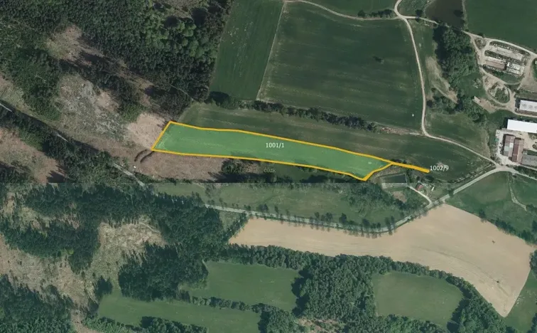 Prodej pole, Horní Radouň, 40584 m2