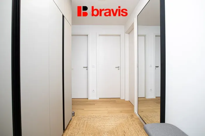 Pronájem bytu 2+kk, Brno - Zábrdovice, Bratislavská, 59 m2