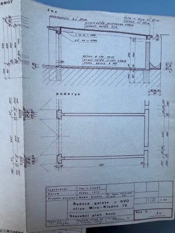 Prodej garáže, Kladno, Míru, 21 m2