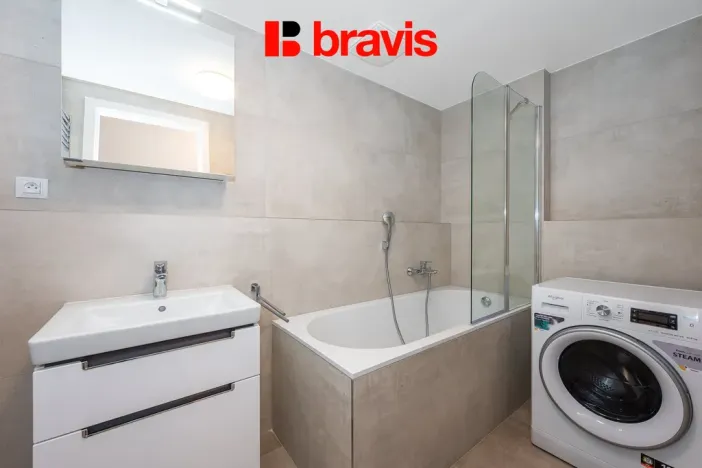 Pronájem bytu 2+kk, Brno - Trnitá, Placzkova, 48 m2