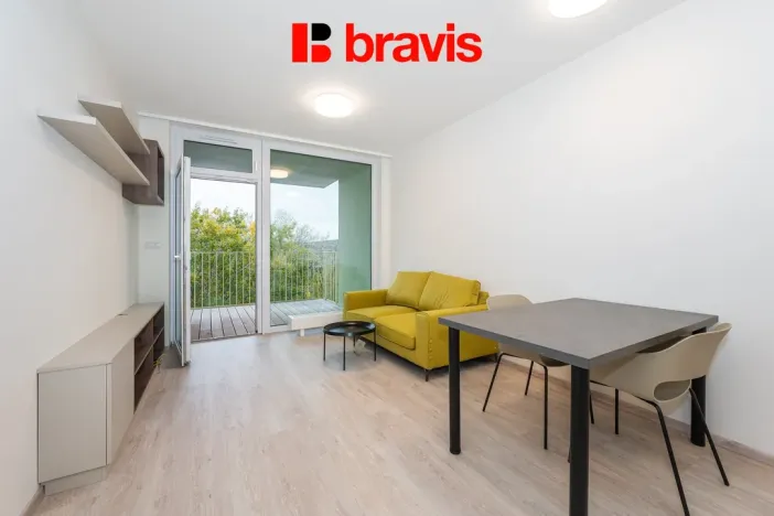 Pronájem bytu 2+kk, Brno - Trnitá, Placzkova, 48 m2