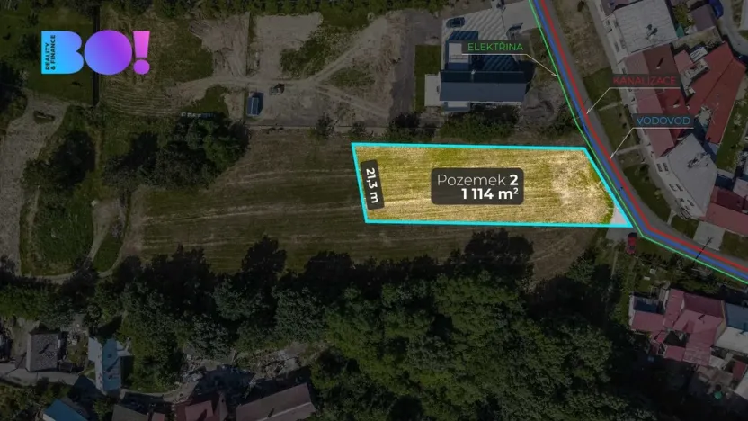 Prodej pozemku pro bydlení, Stará Ves, 1114 m2