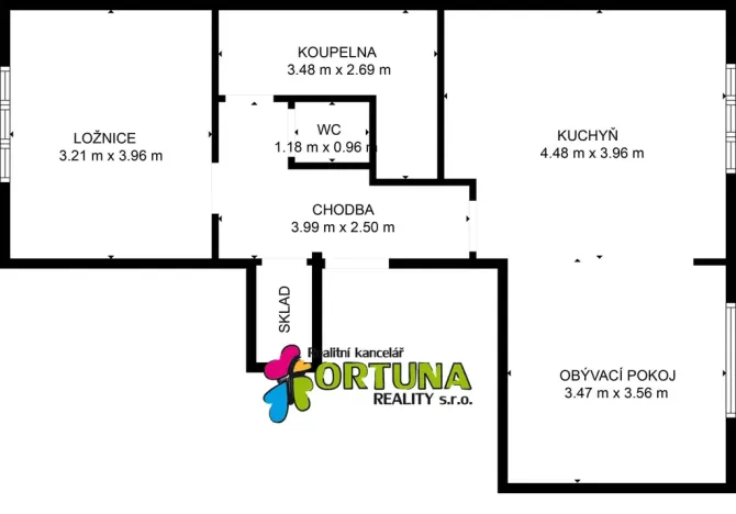 Prodej bytu 3+kk, České Budějovice - České Budějovice 7, Mánesova, 58 m2