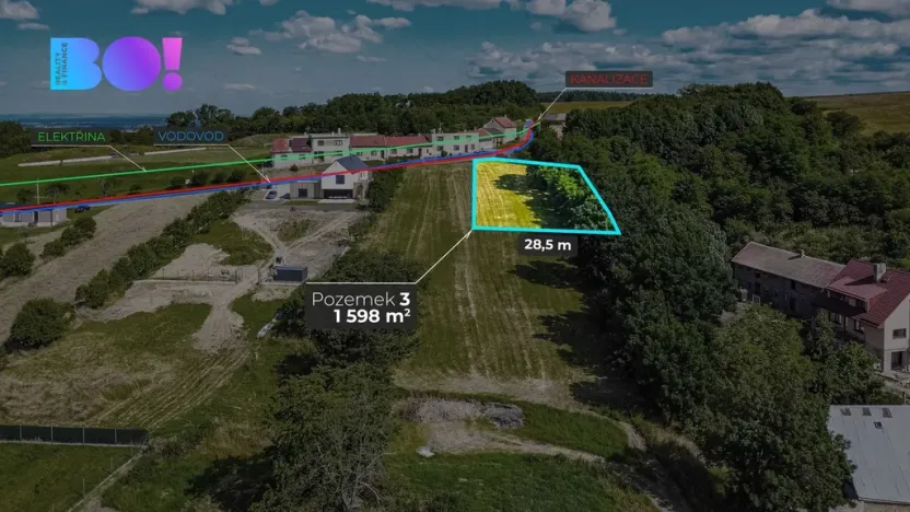 Prodej pozemku pro bydlení, Stará Ves, 1598 m2