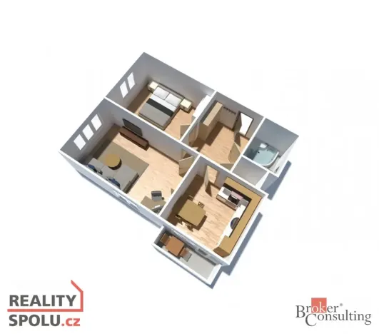 Prodej bytu 2+1, Ostrava - Zábřeh, Tylova, 60 m2