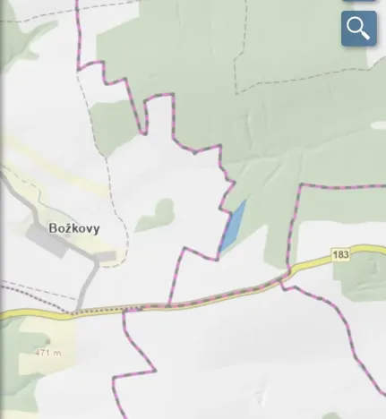 Dražba lesa, Blížejov, 7793 m2