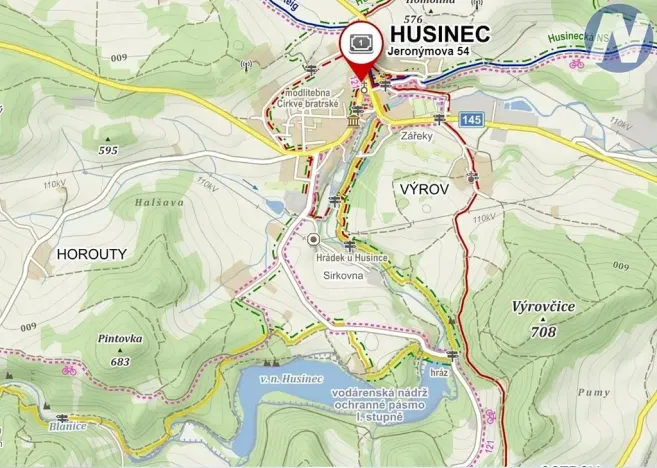 Prodej rodinného domu, Husinec, Jeronýmova, 400 m2