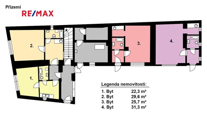 Prodej činžovního domu, Odřepsy, 219 m2