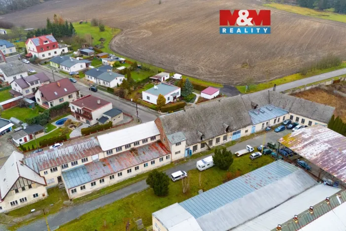 Prodej výrobních prostor, Dolní Bousov, Tovární, 3223 m2