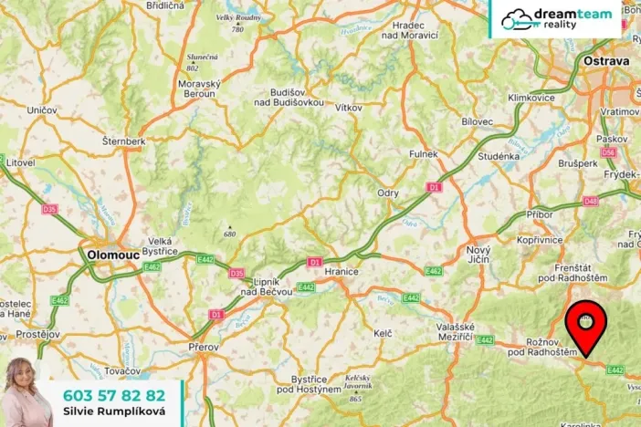 Prodej pozemku pro bydlení, Prostřední Bečva, 3034 m2