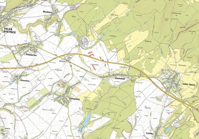 Prodej podílu pole, Daskabát, 1769 m2
