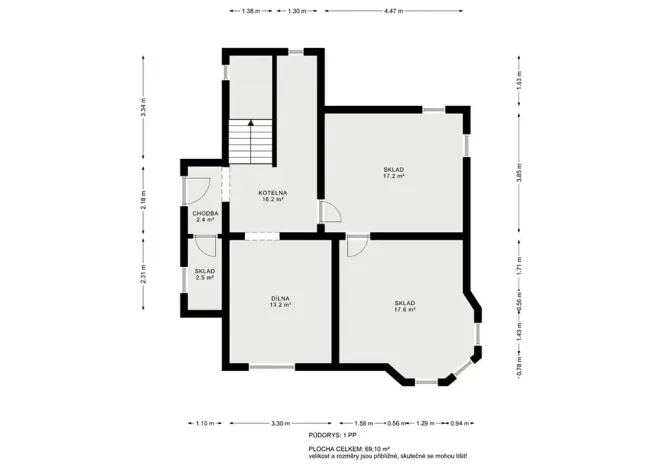 Prodej rodinného domu, Stříbro, Tř. 5. května, 225 m2