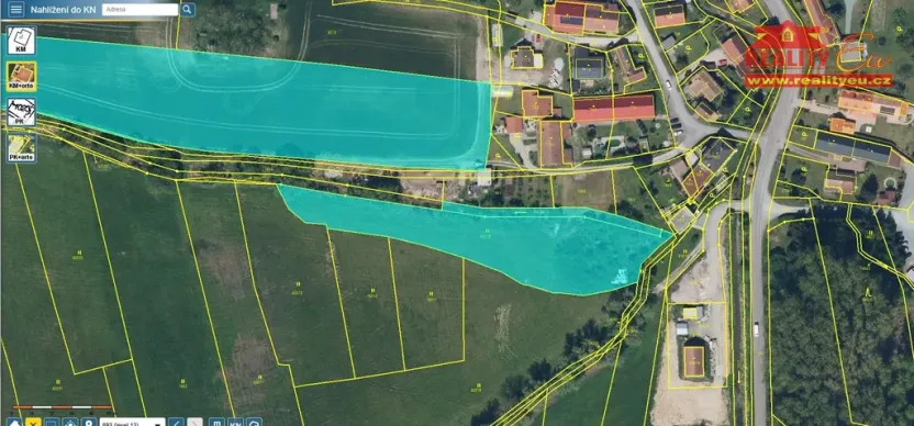 Prodej podílu 1/4 pole, Bohuslavice, 34335 m2