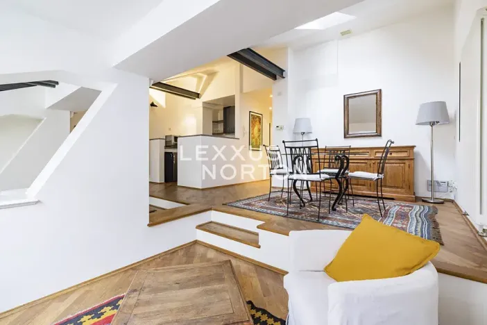 Pronájem atypického bytu, Praha - Nové Město, Odborů, 96 m2