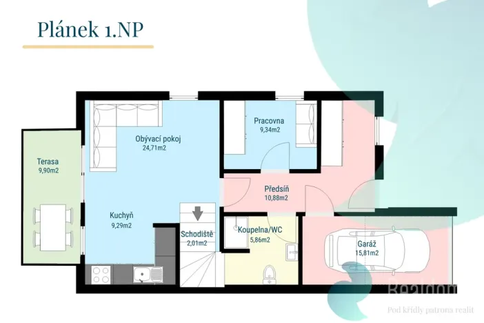 Prodej rodinného domu, Rudolfov, Krátká, 142 m2