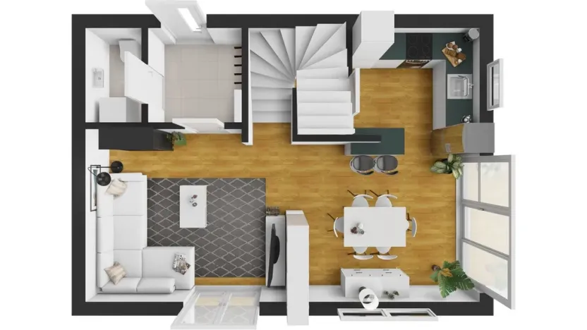 Prodej rodinného domu, Ptice, Hlavní, 86 m2