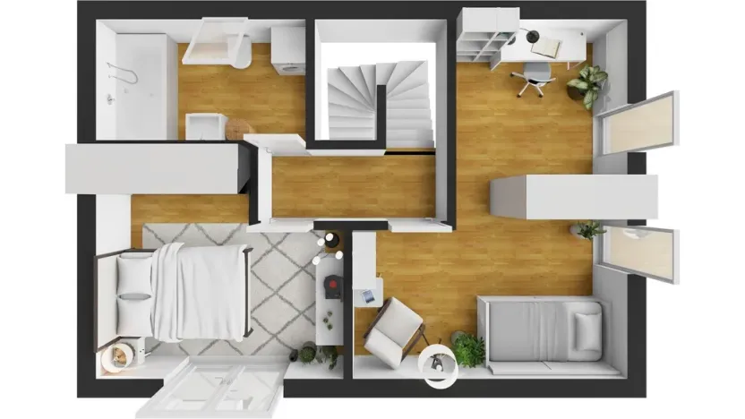 Prodej rodinného domu, Ptice, Hlavní, 86 m2