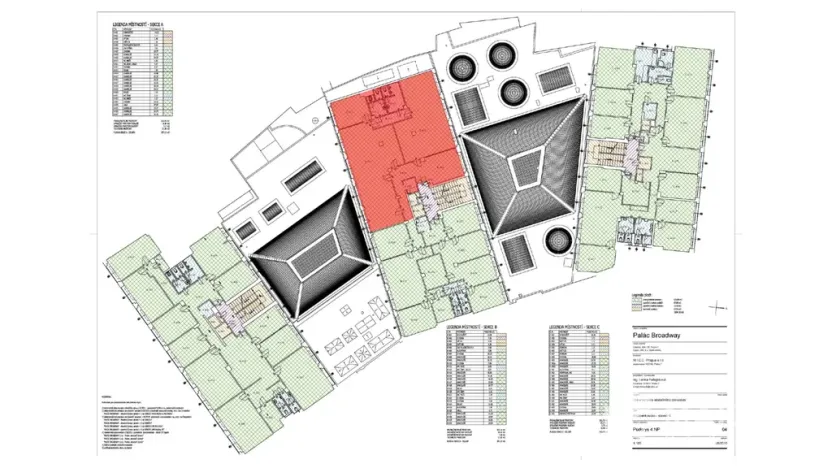 Pronájem kanceláře, Praha - Staré Město, Na příkopě, 194 m2