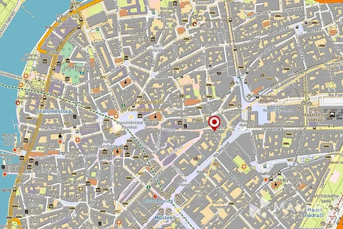 Pronájem kanceláře, Praha - Staré Město, Na příkopě, 194 m2